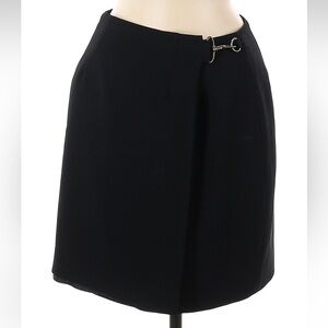 Vintage wrap buckle skirt Frances’s erita old money style